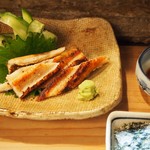 彦六鮓 - 穴子アテ