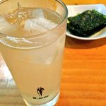 高麗参鶏湯 - レモンサワー