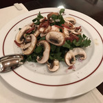 ル・キャトルズ - クレソンとマッシュルームのサラダ