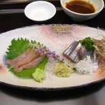 すし処 かね田 - 刺身盛り合わせ