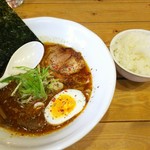 らーめん優月 - eth-curry RA-MEN short ver(小ライス付き)／750円