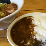 らーめん優月 - eth-curry RA-MEN short verとミニカレー