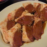 くわはた - 脂つきハツ　醤油