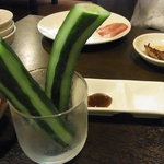 くわはた - とれたてきゅうり