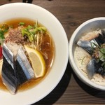 つけ麺一燈 - 8/30(木)定休日限定営業「冷やしさんまそば」