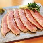 蕎麦切り わたなべ - 鴨ロース 柚子こしょう添え