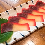 小魚料理 とみ助 - 今や高級品となった鯨ベーコンはとても懐かしい味わいです(o^^o)