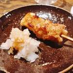 焼き鳥 とりら - ●ほとんど首皮せせり様