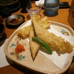 穴子１本揚げ（550円）