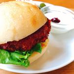 青い虹 - 手作りコロッケサンド