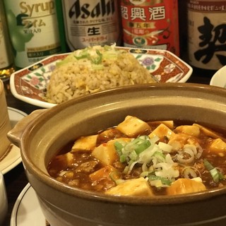 本場の味を堪能！中国で修業を重ねた料理人が作る四川料理◇