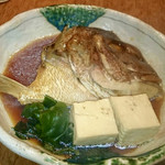 魚笑 - 鯛のあら炊き