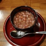 鳥田中 - 善哉に見えるけど抹茶プリン