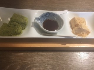 五穀 - わらび餅（田園定食）