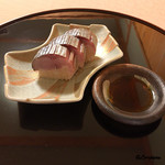 御料理 寺沢 - 鯖 棒ずし