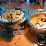 エヴァンタイユ ゴルフクラブ レストラン - 今日は豚肉料理が豊富でした。