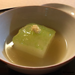 御料理 寺沢 - 冬瓜に絶品の餡