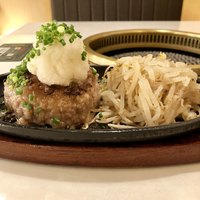 肉の匠 将泰庵 神田店 - 飲めるハンバーグ御膳（ポン酢・300g）