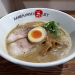 Ramen Jinsei Jetto Roppyaku - 黒王煮込みそば　２杯目