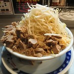 らーめん大 - らーめん+細切れ豚　730円+130円