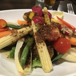 Fussanobirugoya - バーニャカウダ 1,000円。