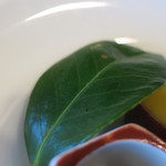 乳頭温泉郷 妙乃湯 - ウェルカム日本茶＆お菓子　ズームアップ