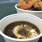 カレーつけ麺。ちゃんぽん麺。壬生 - テイクアウト
とんかつカレーつけ麺 ¥1,090