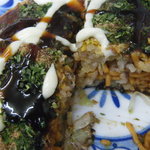 Okonomiyaki Matoba - ②ピリカラお好み焼　拡大