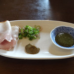 麺や 虎徹 - 2018の薬味