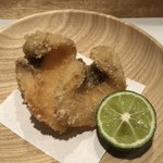 マナガツオのあられ揚げ