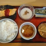 盛岡月が丘食堂 - 朝食セット（４００円）