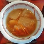 盛岡月が丘食堂 - 夕顔と鶏肉のうま煮