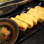 すずのや - コース料理の出汁巻玉子です