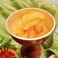 銀座 小十 - 真鯛のカラスミ和えと豪華絢爛♪