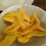 バナナチップス