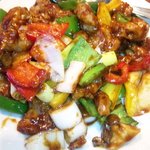 中国料理 彩桂 - 鶏肉野菜甘味噌炒め