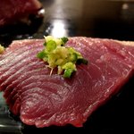 六法すし - 鰹は生姜で食べる