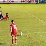 秩父宮ラグビー場 売店 - ダニエルさん。