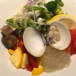 つけ麺一燈 - 9/20(木)定休日限定営業「彩り野菜と蛤の冷やしつけそば」