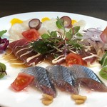 Riregaro - ”本日の鮮魚のカルパッチョ”