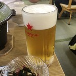 Takasagoya - 生ビール（600円）