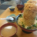 魚河岸 丸天 - 海鮮かき揚げ丼(税込1,188円)