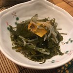 幸子のお茶漬 - お通し／切り昆布煮