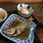 ささら - おくらおひたし 小鯛の酢の物 黒むつ煮付け