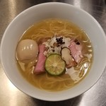 ボニートスープヌードルライク - ふぐと松茸の塩そば（限定麺）