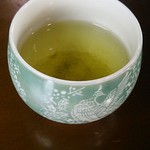 ふじや - お茶も出してくれました