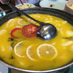 皇家冰窖小院 - 料理写真:皇家冰窖小院什刹海店(佇檬酸汤鱼)