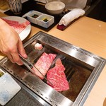 焼肉 強小亭 - 焼きます