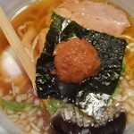 会津ラーメン 和 - 梅鰹醤油ラーメン