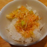 会津ラーメン 和 - 辛ネギ丼